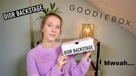 Dior Backstage x Goodiebox Limited Edition Unboxing 